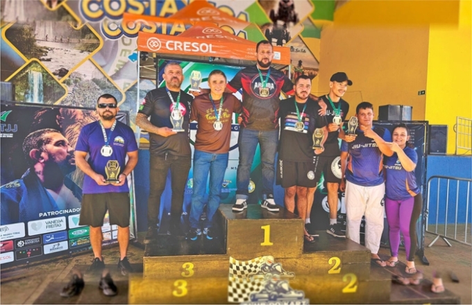 Figueirão brilha no Jiu-Jitsu e conquista 24 medalhas no 2º Open Costa Rica