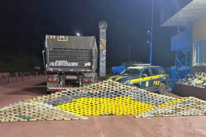 Com mais de 700 kg, PRF faz terceira maior apreensão de cocaína do ano em MS