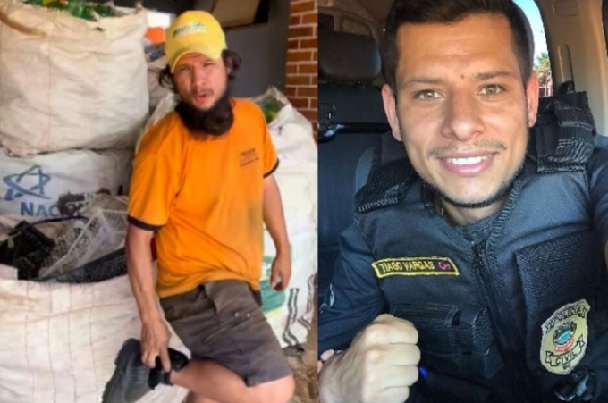 Policial de novo, Tiago Vargas pede retirada de tornozeleria para evitar vergonha