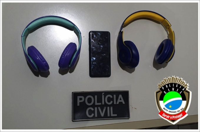 Objetos furtados são recuperados pela PC em Alcinópolis.