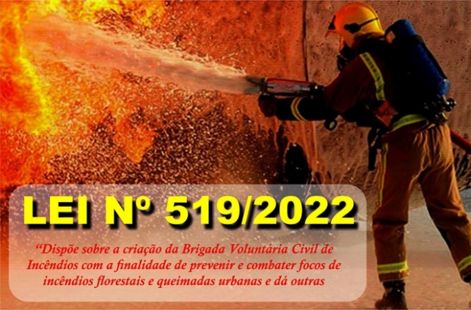 Alcinópolis cria brigada voluntaria civil de combate a incêndio florestais e queimadas urbanas.