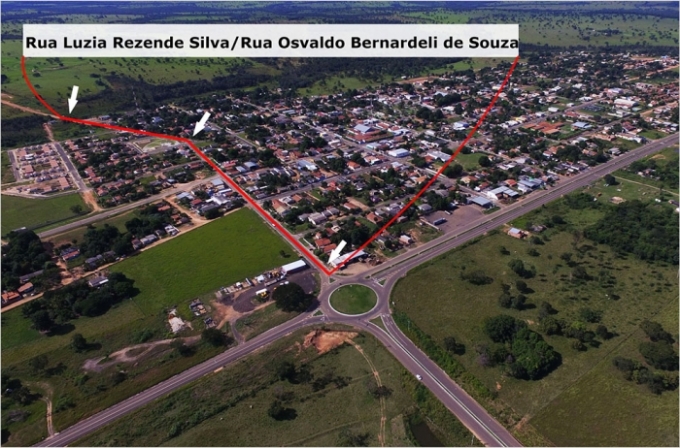 ATENÇÃO: Decreto define a Rua Luzia Rezende Silva e Osvaldo Bernardeli de Souza como preferencial. ATENÇÃO: Decreto define a Rua Luzia Rezende Silva e Osvaldo Bernardeli de Souza como preferencial.