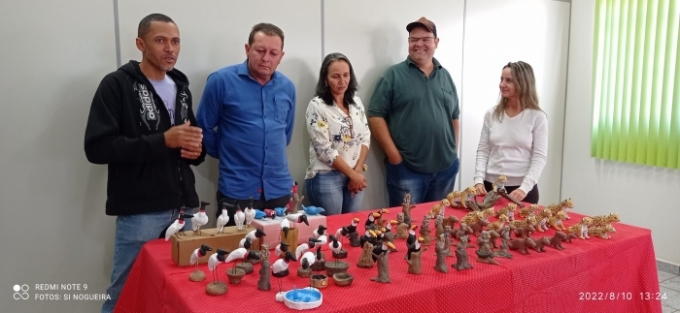 FCMS e Prefeitura de Alcinópolis encerra Oficina de Cerâmicas “Bichos do Pantanal”.