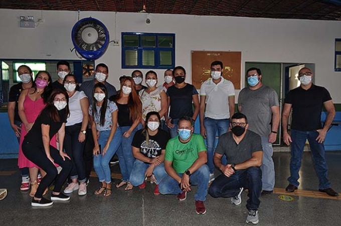 Equipe de Saúde de Alcinópolis passam por treinamento “urgência e emergência”.
