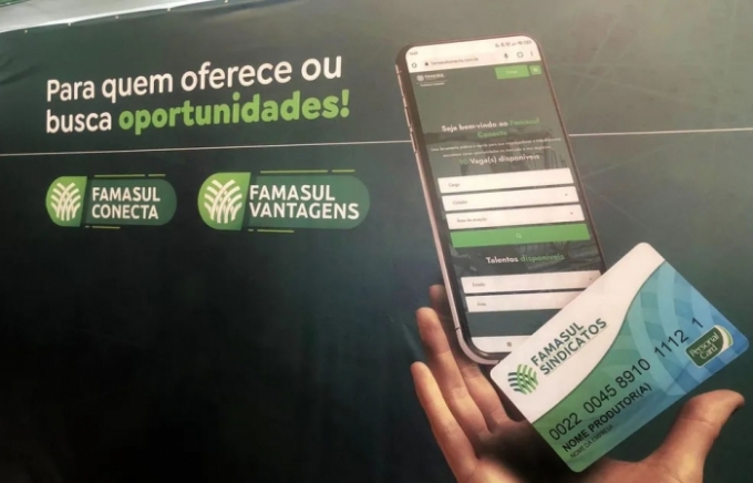 Famasul lança plataforma digital que aproxima trabalhadores de empresas e programa de vantagens