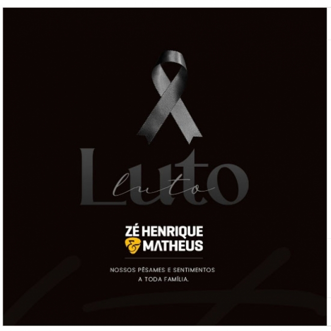 Matheus, da dupla com Zé Henrique, morre vítima de atropelamento em rodovia Matheus, da dupla com Zé Henrique, morre vítima de atropelamento em rodovia