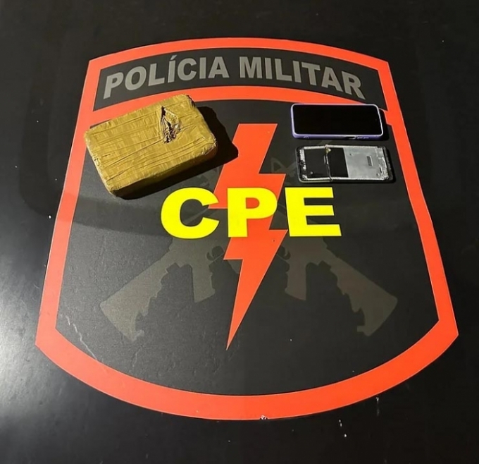 Equipe do CPE prende traficante de drogas em Mineiros.