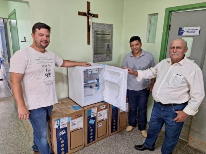 Por intermédio do vereador Roni, saúde de Figueirão recebe doação de quatro