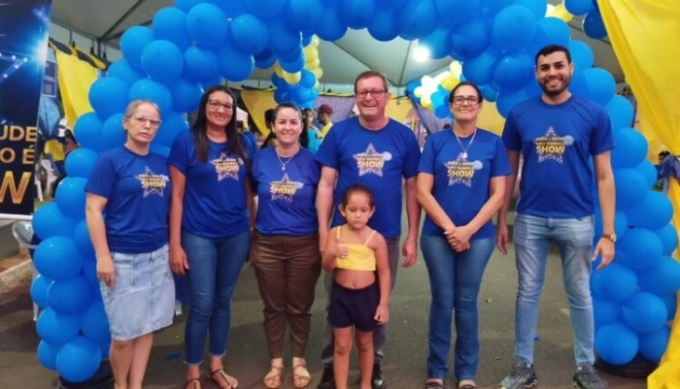 Alcinópolis realizou mais um programa “Ação   Saúde meu bairro é show