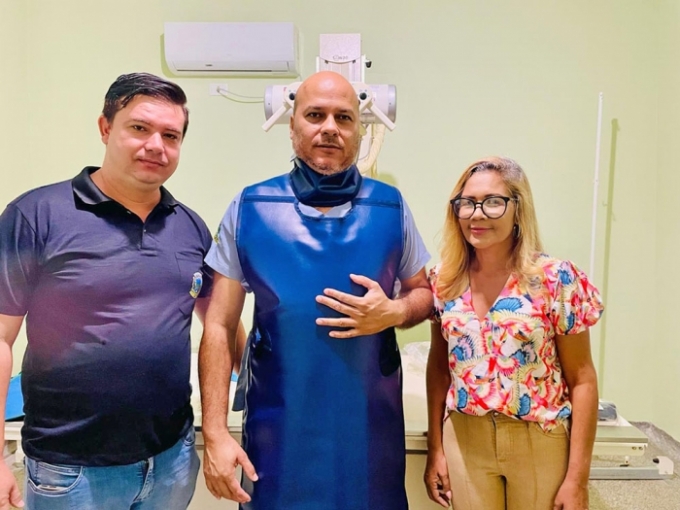 Hospital de Figueirão ganha equipamentos para o setor de radiologia.