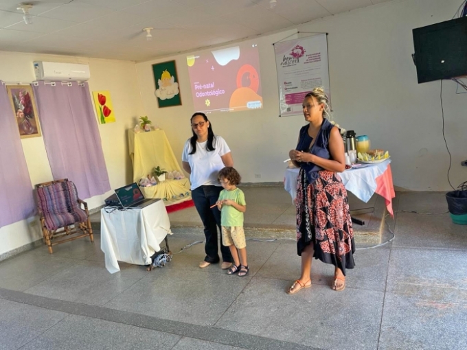 Saúde Figueirão realizou “Encontro com Gestantes do Projeto Bem Nascer“.