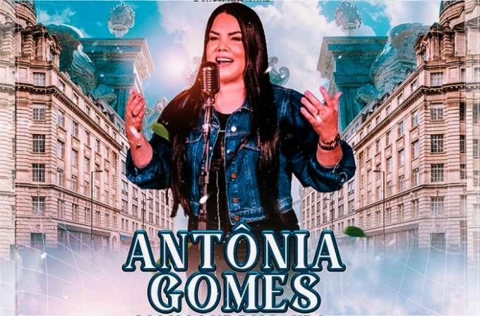Dia 13 de abril, show ao vivo com “Antônia Gomes” em Figueirão.