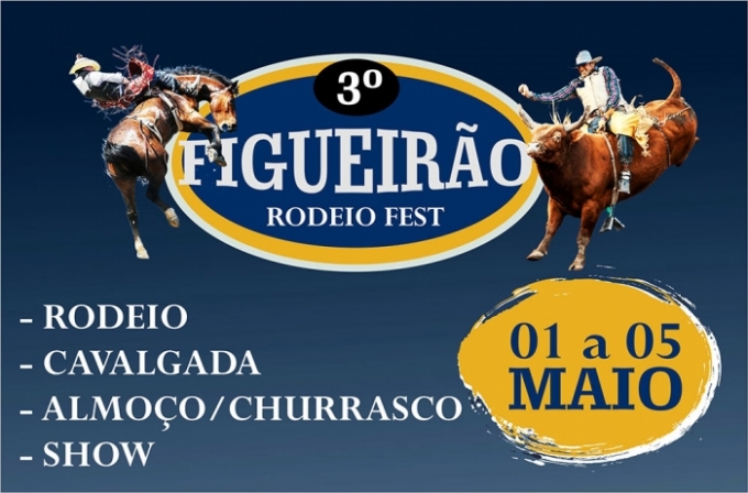 3º Rodeio de Fest de Figueirão, será no “Clube de Laço Rancho dos Tropeiros