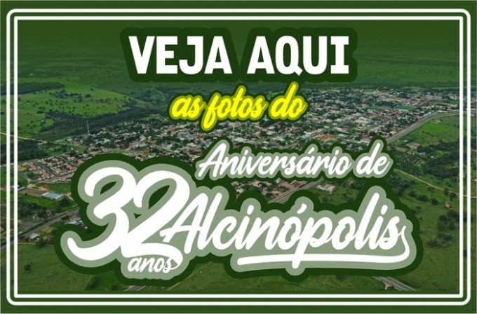 Veja os fragrantes registrado em fotos do “32º Aniversário de Alcinópolis”