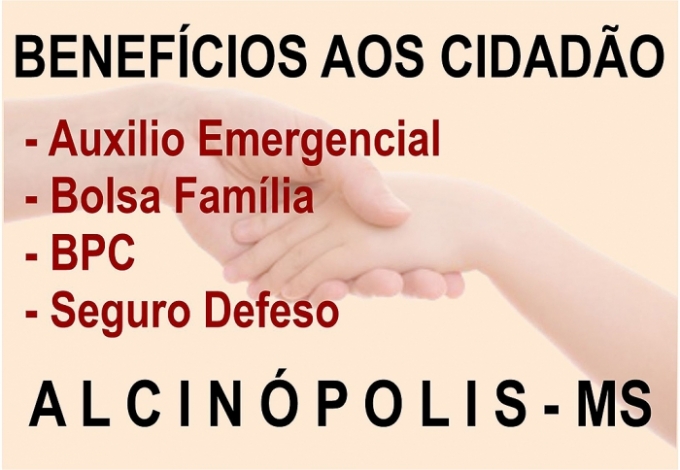 Alcinópolis tem 493 pessoas cadastradas no “Benefícios ao Cidadão”. Alcinópolis tem 493 pessoas cadastradas no “Benefícios ao Cidadão”.