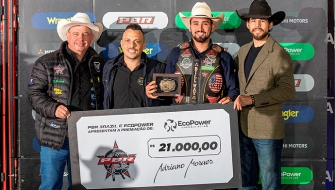 O Sul-Mato-Grossense Cléber Henrique conquistou sua primeira vitória na PBR O Sul-Mato-Grossense Cléber Henrique conquistou sua primeira vitória na PBR