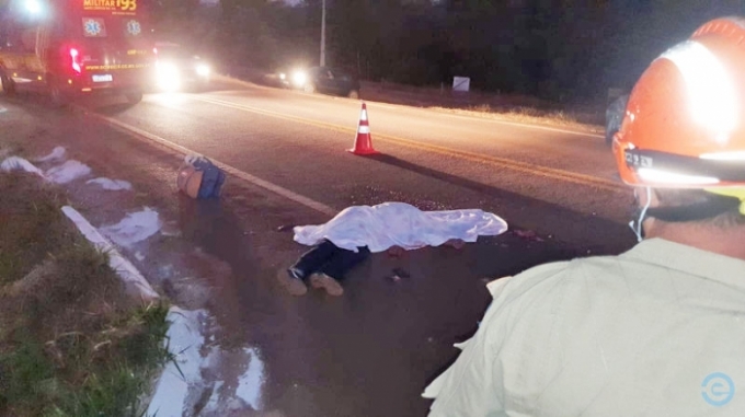 Jovem morre em atropelamento na BR-359, na Silviolandia. Jovem morre em atropelamento na BR-359, na Silviolandia.