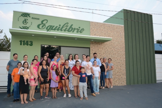 Mais um dia histórico em Alcinópolis, foi inaugurada a Clínica Equilíbrio.