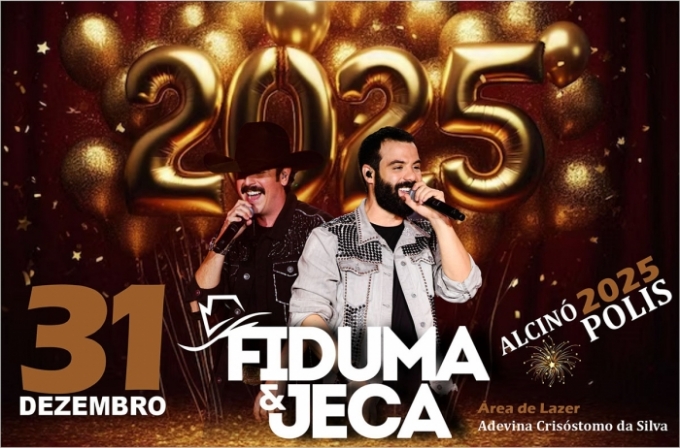 Alcinópolis anuncia o show da virada do ano 2024 a 2025. Alcinópolis anuncia o show da virada do ano 2024 a 2025.