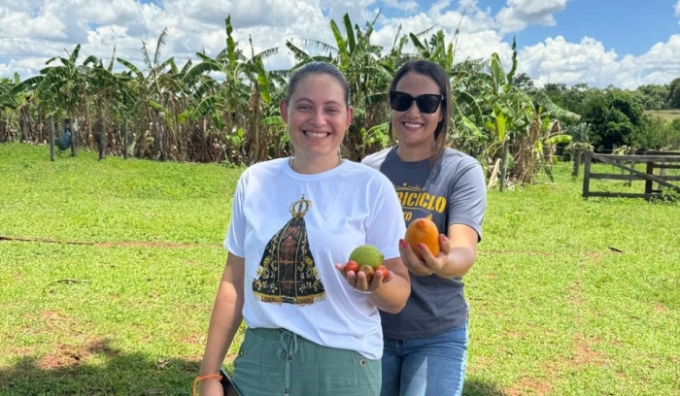 Nutricionista realiza visitas nas propriedades rurais que trabalham com a Agricultura Familiar