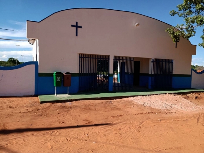 Cemitérios Municipal de Alcinópolis está quase pronto para o Dia de Finados.