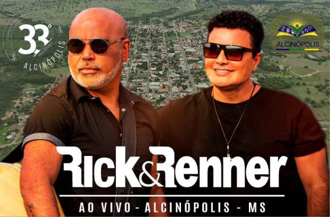 Prefeitura de Alcinópolis contrata show de Rick & Renner para a Festa do Peão de Boiadeiro - 2025 Prefeitura de Alcinópolis contrata show de Rick & Renner para a Festa do Peão de Boiadeiro - 2025