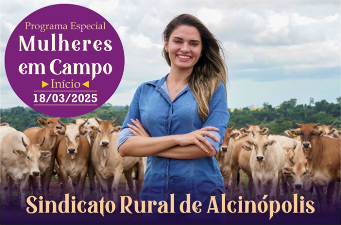 Curso Mulheres no Campo do Senar será ofertado em Alcinópolis