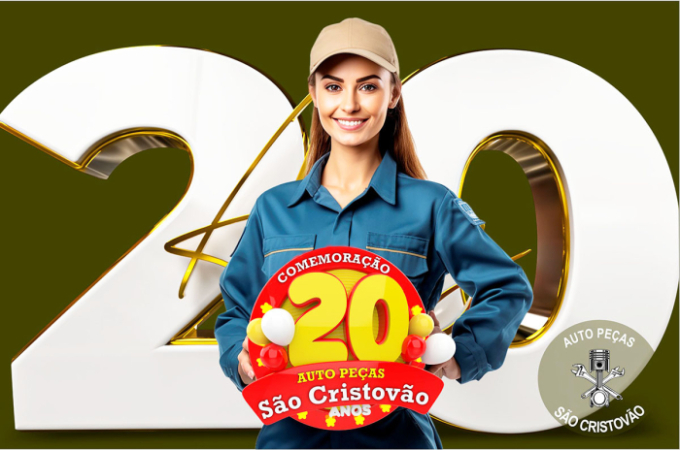 Auto Peças São Cristovão comemora 20 anos