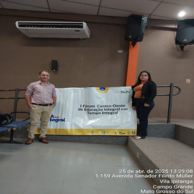 Secretário de educação de Figueirão participa de Formação Continuada sobre Educação Integral Secretário de educação de Figueirão participa de Formação Continuada sobre Educação Integral