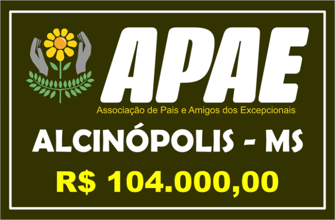 Prefeitura de Alcinópolis formaliza repasse de R$ 104 mil à APAE do município Prefeitura de Alcinópolis formaliza repasse de R$ 104 mil à APAE do município