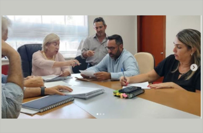 Prefeito de Alcinópolis visita à AGEHAB em Campo Grande Prefeito de Alcinópolis visita à AGEHAB em Campo Grande
