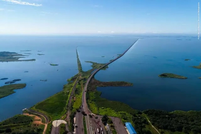 Rio Paraná: ponte de Bataguassu terá interdições noturnas para obra Rio Paraná: ponte de Bataguassu terá interdições noturnas para obra