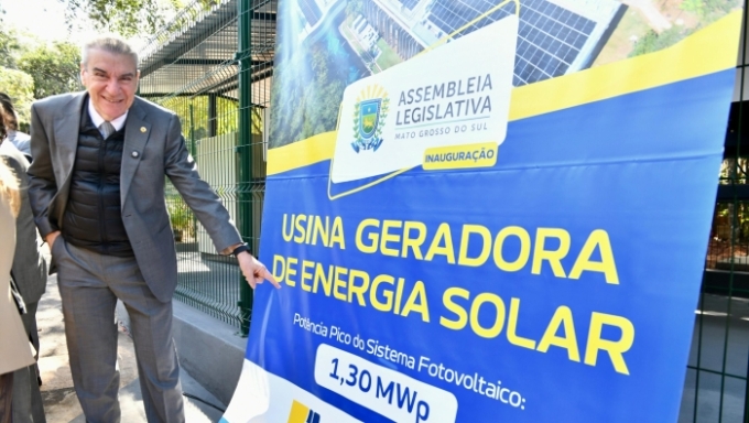 Paulo Corrêa inaugura usina fotovoltaica que torna ALEMS 100% autossuficiente em energia limpa Paulo Corrêa inaugura usina fotovoltaica que torna ALEMS 100% autossuficiente em energia limpa