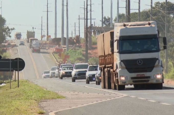 BR-163 em MS terá duplicação de 5,6 km no 1º ano de otimização da concessão