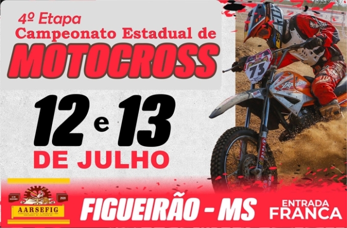Figueirão sedia 4ª Etapa do Campeonato Estadual de Motocross neste fim de semana Figueirão sedia 4ª Etapa do Campeonato Estadual de Motocross neste fim de semana