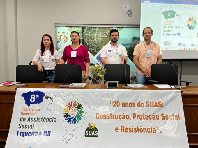 Figueirão realiza 8ª Conferência Municipal de Assistência Social com foco nos 20 anos do SUAS Figueirão realiza 8ª Conferência Municipal de Assistência Social com foco nos 20 anos do SUAS