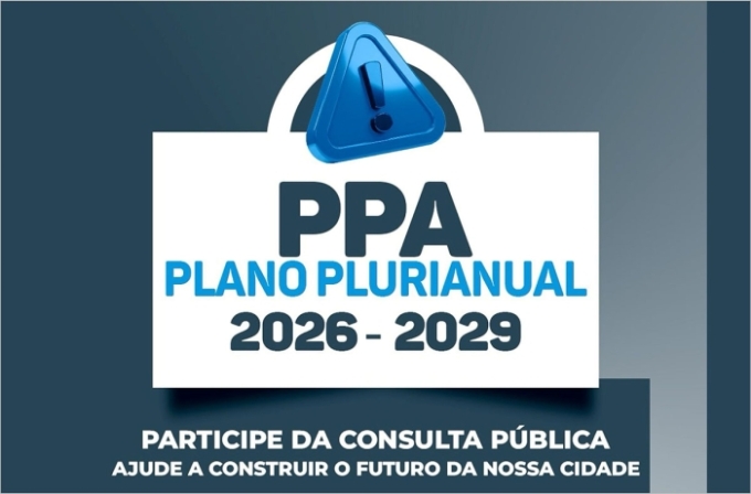 População de Alcinópolis é convidada a participar da consulta pública do PPA 2026-2029