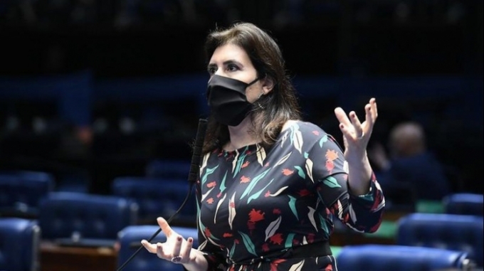 MDB lança pré-candidatura de Simone Tebet à Presidência da República MDB lança pré-candidatura de Simone Tebet à Presidência da República