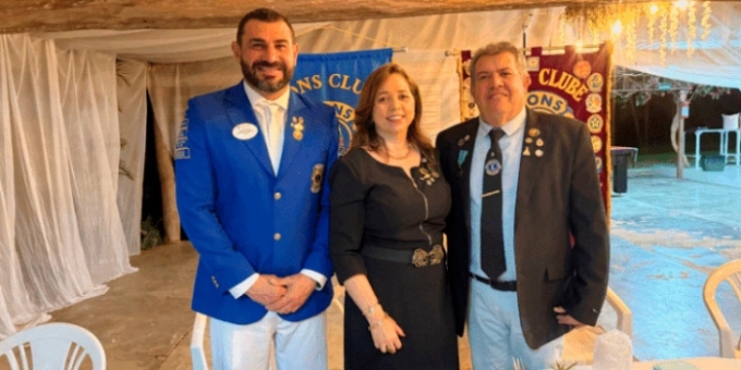 A empresária Sávia Christina é a nova presidente do Lions Clube de Alcinópolis