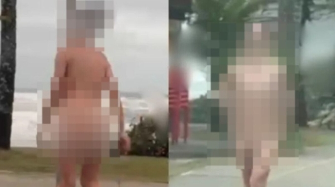 O que se sabe sobre a mulher que matou o pai e foi flagrada nua em praia de São Paulo