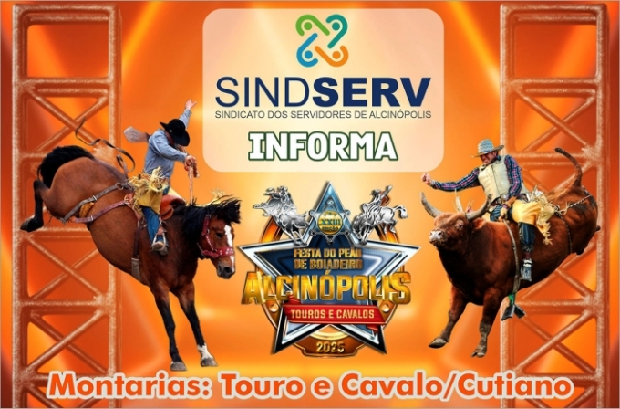 23º Festa do Peão de Alcinópolis: Conheça os Cowboys que irão montar hoje (28) quinta-feira 23º Festa do Peão de Alcinópolis: Conheça os Cowboys que irão montar hoje (28) quinta-feira
