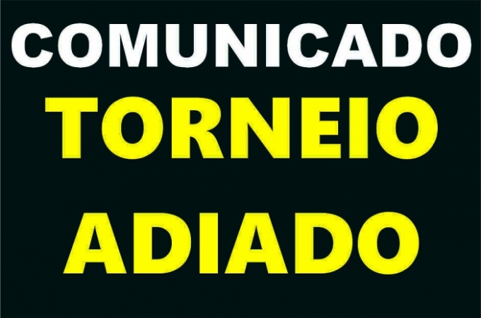 Notícia Urgente: Jogos da final do 1º torneio de veteranos Buscando Saúde é adiado.