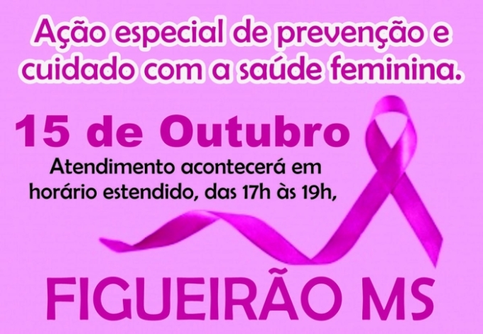 Figueirão promove ação especial do Outubro Rosa nesta terça-feira (15) Figueirão promove ação especial do Outubro Rosa nesta terça-feira (15)