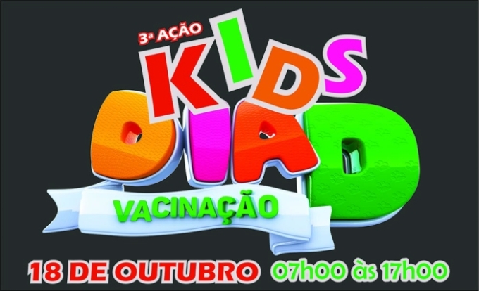 Programe-se: Dia D de Vacinação será no sábado (18) em Alcinópolis com a 3ª Ação Kids Programe-se: Dia D de Vacinação será no sábado (18) em Alcinópolis com a 3ª Ação Kids