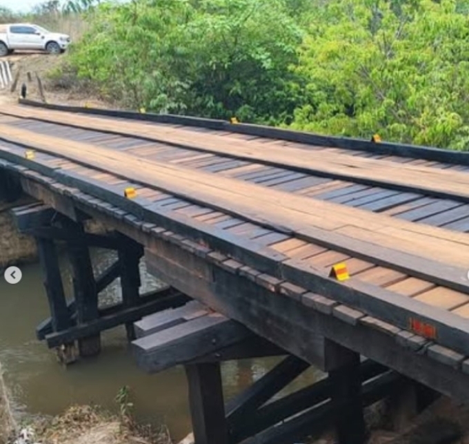 Prefeitura de Figueirão agradece Governo pela reforma da ponte na MS-223 Prefeitura de Figueirão agradece Governo pela reforma da ponte na MS-223