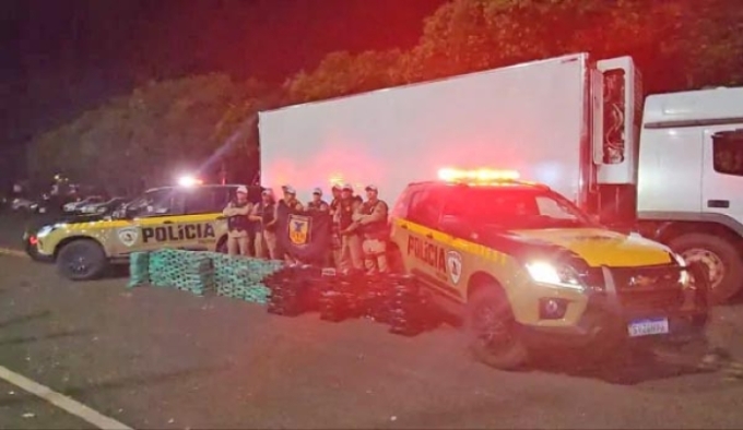 Polícia Militar Rodoviária de MG faz apreensão histórica de R$ 100 milhões Polícia Militar Rodoviária de MG faz apreensão histórica de R$ 100 milhões