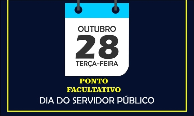 Prefeitura de Alcinópolis declara ponto facultativo no “Dia do Servidor Púb Prefeitura de Alcinópolis declara ponto facultativo no “Dia do Servidor Púb