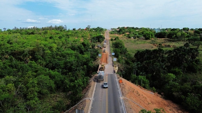Trânsito na MS-436 tem desvio entre Pontinha do Cocho e Camapuã