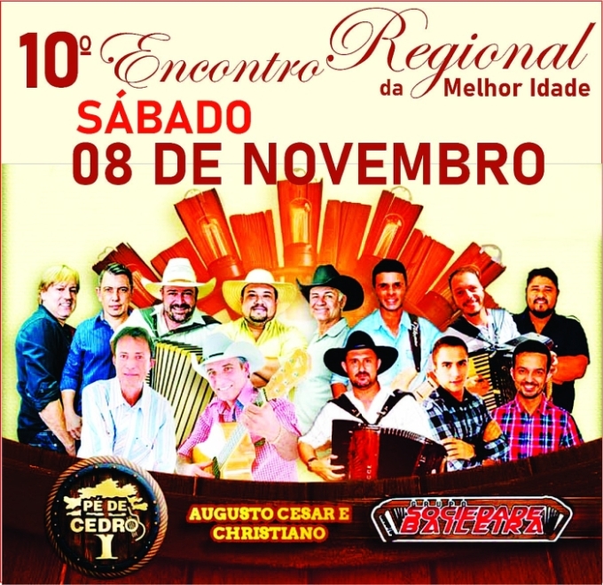 Alcinópolis realiza 10º Encontro Regional da Melhor Idade no sábado (08)