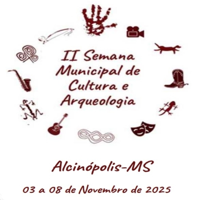 Começa hoje a 2ª Semana Municipal de Cultura e Arqueologia em Alcinópolis